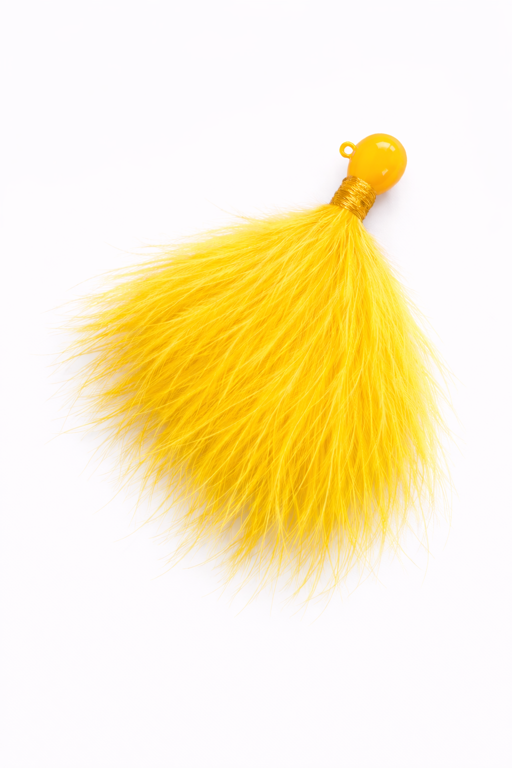 Zig Jig marabou trout jig 1/4 oz, 12-pack in Yellow