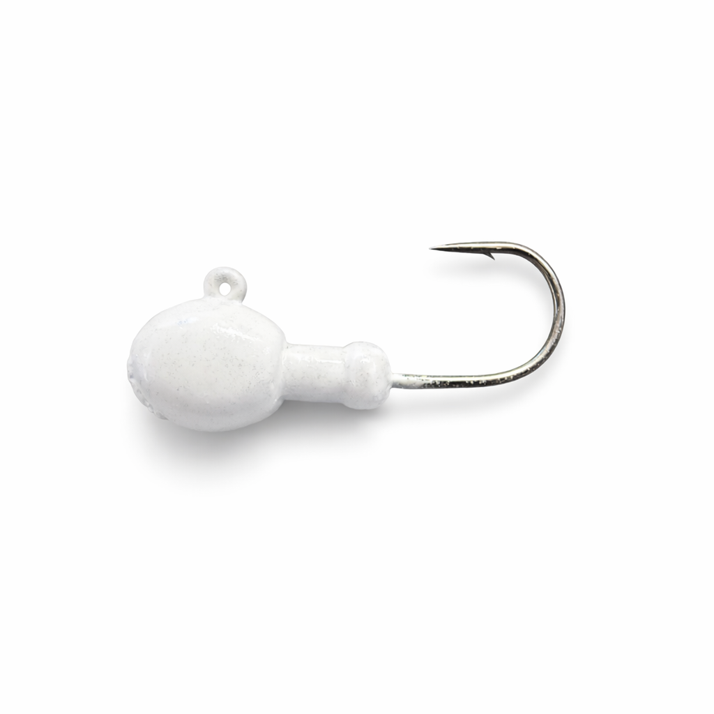 Zig Jig Trout Jig Heads 1/16 oz, 10-pack in White