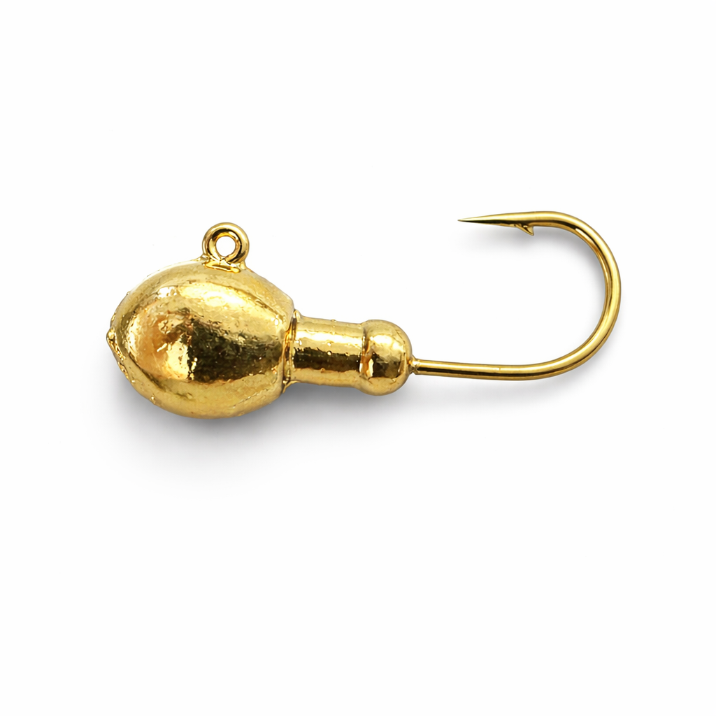 Zig Jig Trout Jig Heads 1/16 oz, 10-pack in Gold