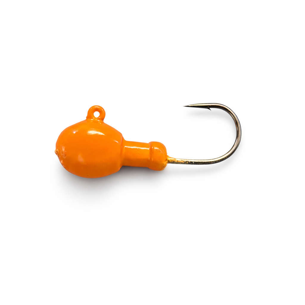 Zig Jig Trout Jig Heads 1/16 oz, 10-pack in Orange