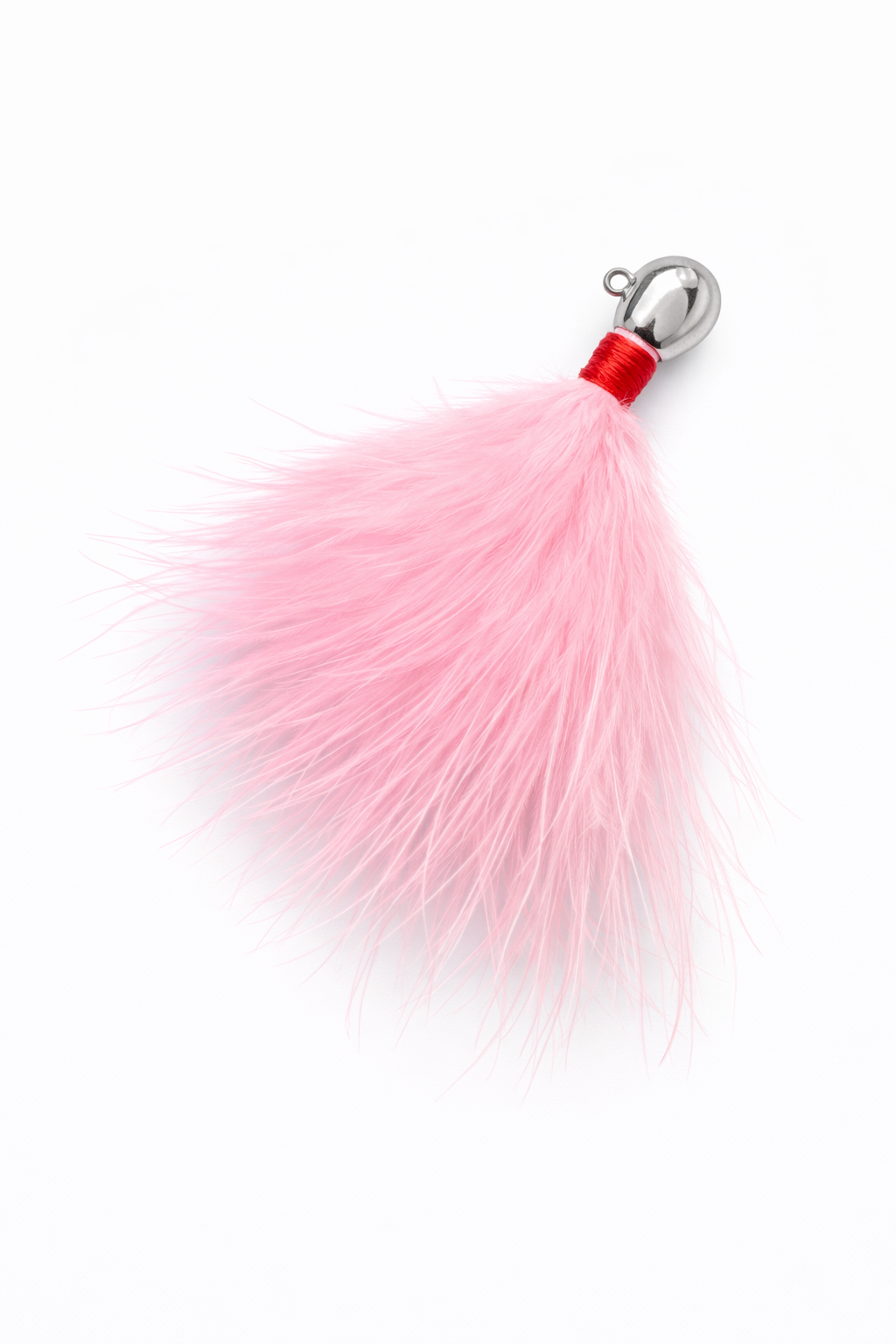 Zig Jig marabou trout jig 1/32 oz, 12-pack in Chrome Pink