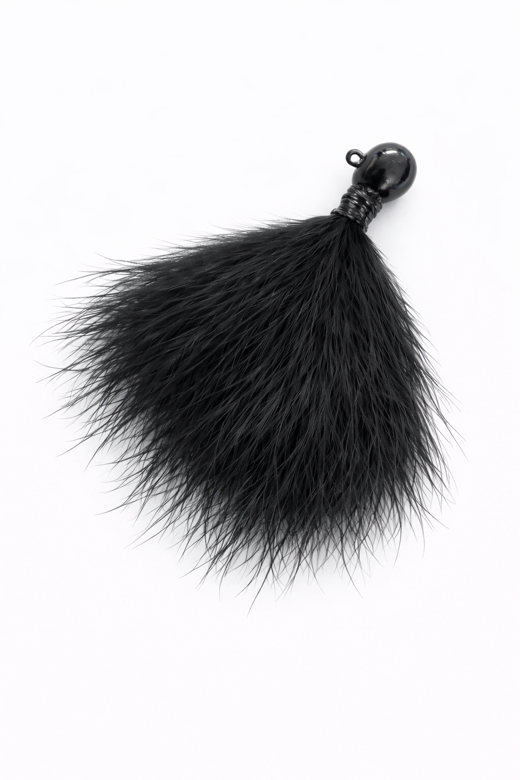 Zig Jig marabou trout jig 3/32 oz, 3-pack in Black