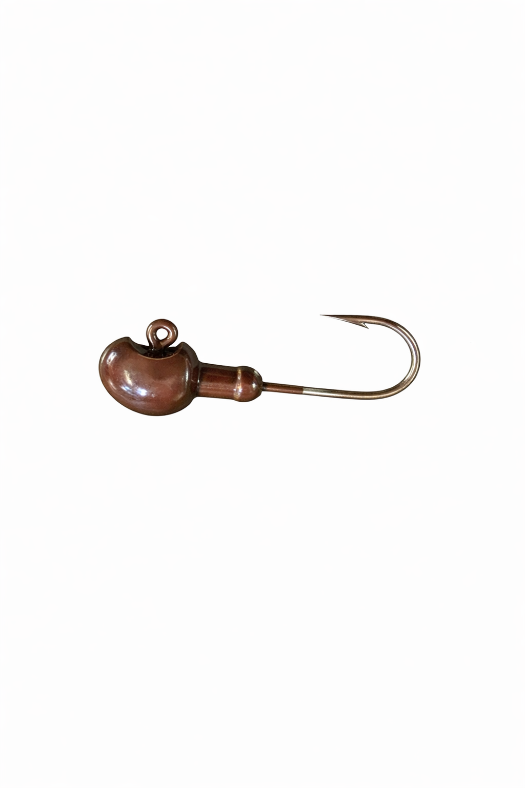 Zig Jig Heavy Duty Trout Jig Heads (2x Hook) 3/16 oz, 10-pack in Brown