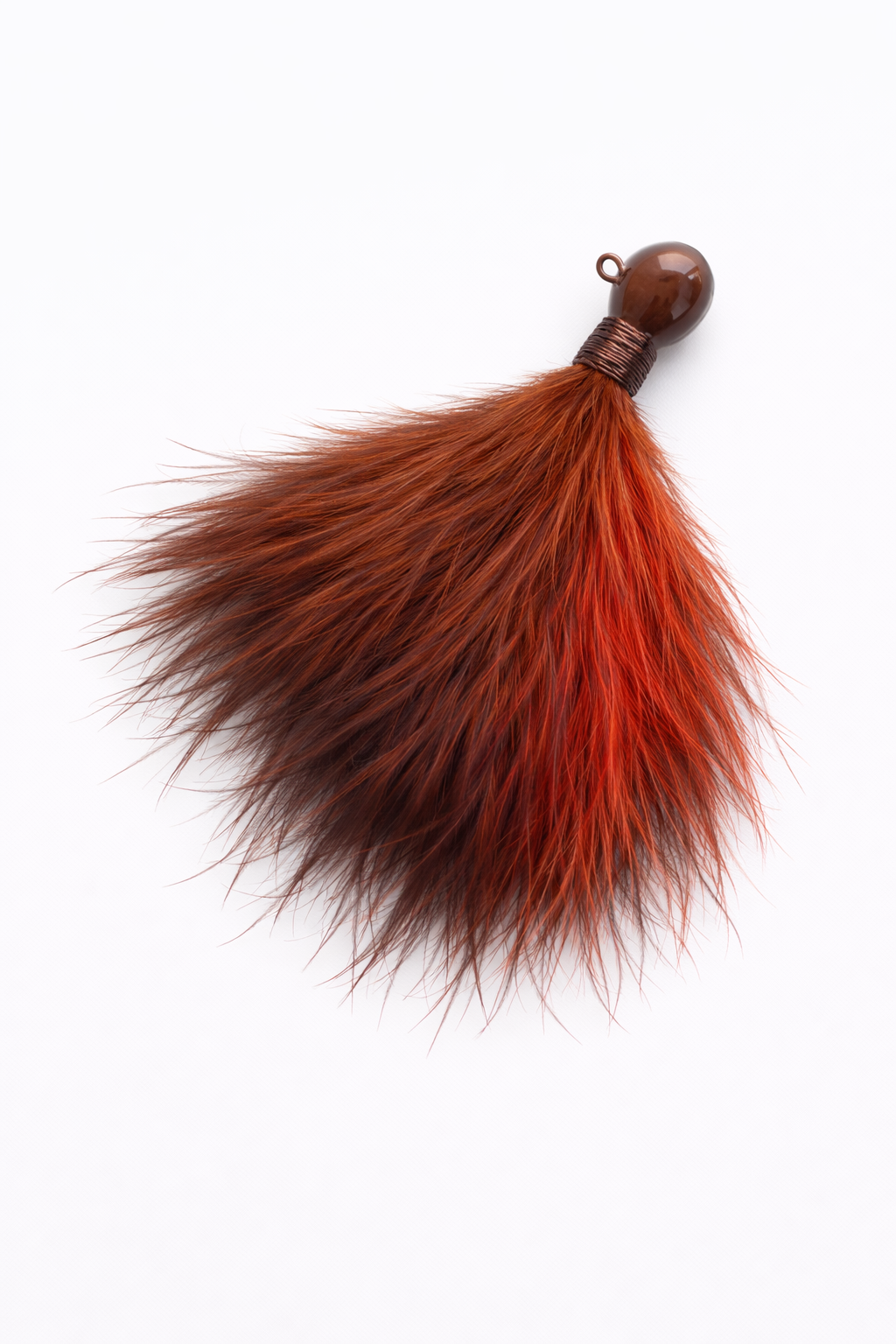 Zig Jig marabou trout jig 1/8 oz, 12-pack in Double Brown