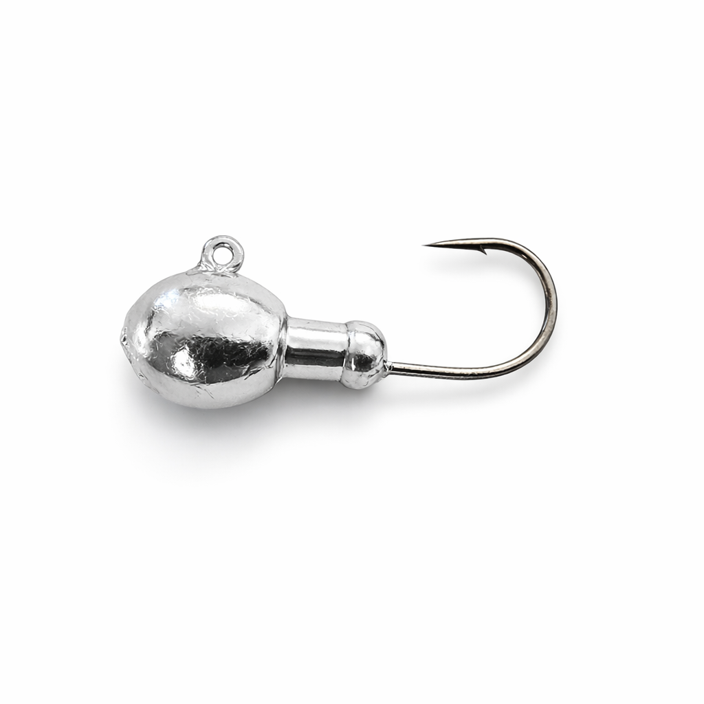 Zig Jig Trout Jig Heads 1/16 oz, 10-pack in Silver