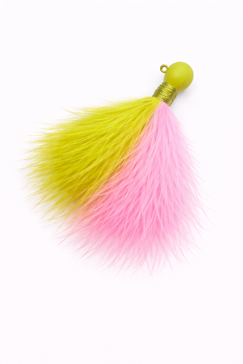 Zig Jig marabou trout jig 1/32 oz, 12-pack in Pink/Chartreuse