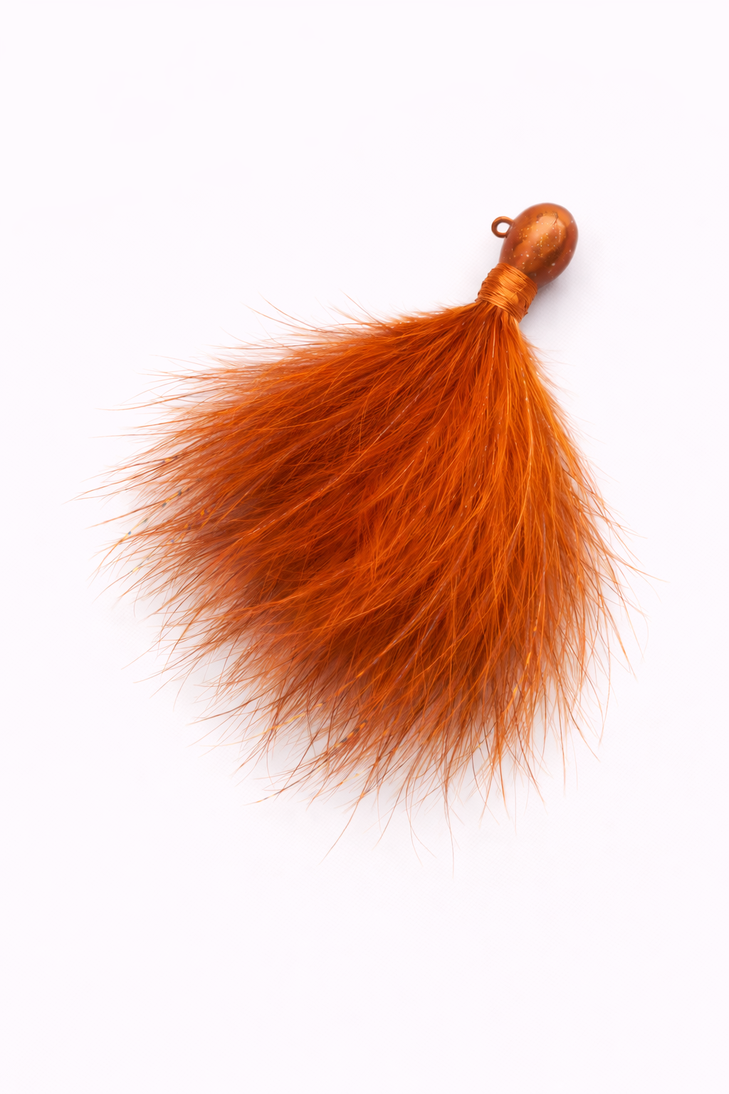Zig Jig marabou trout jig 1/32 oz, 12-pack in Burnt Orange