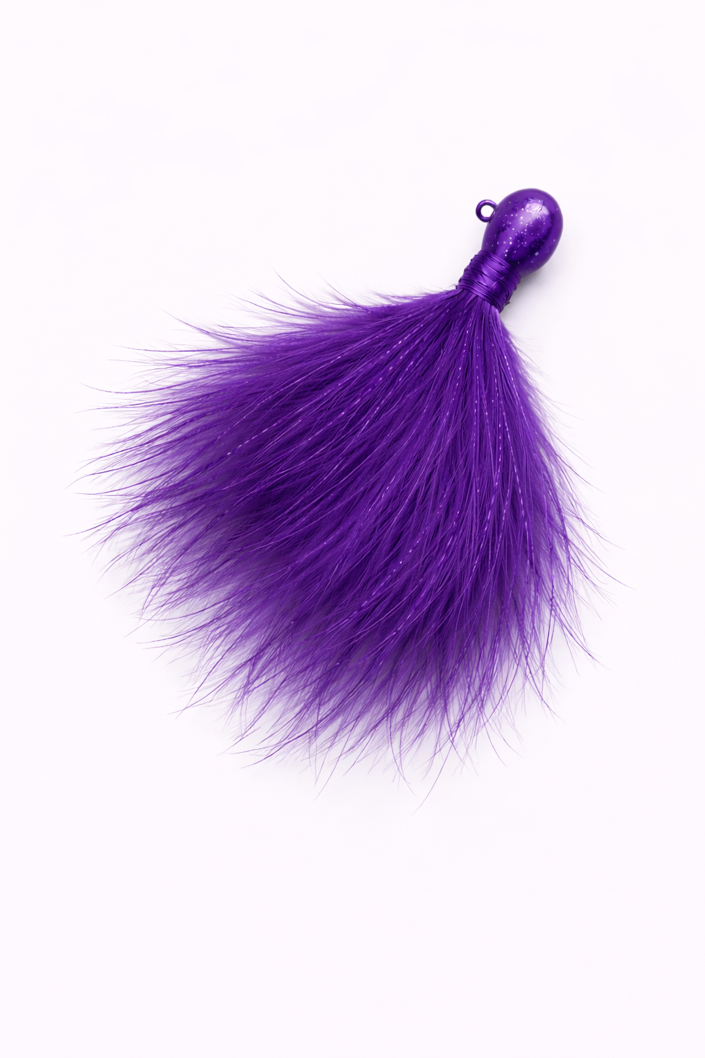 Zig Jig marabou trout jig 1/32 oz, 12-pack in Purple