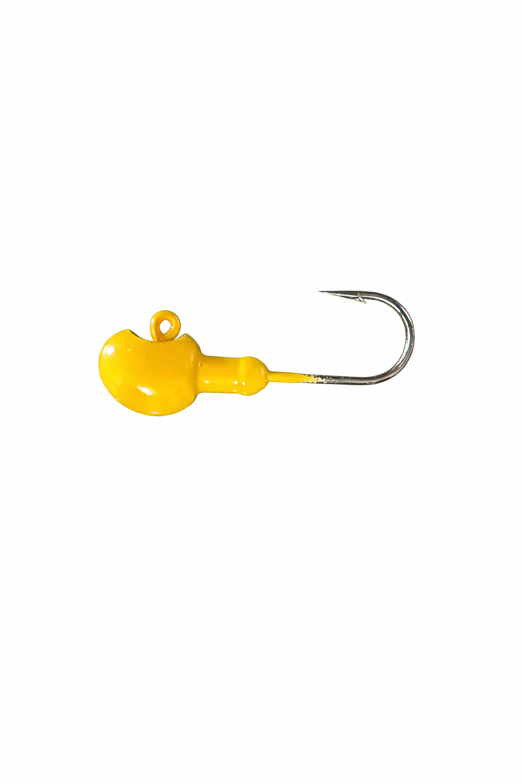 Zig Jig Heavy Duty Trout Jig Heads (2x Hook) 3/16 oz, 10-pack in Mustard