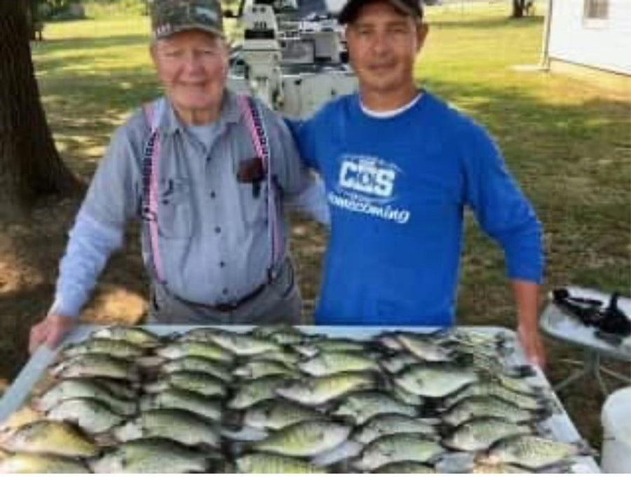 Crappie caught on a Zig Jig by John Maples